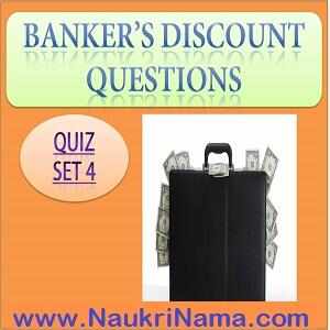 Banker’s Discount Problems Quiz 4