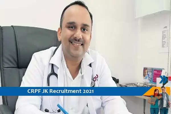 Recruitment to the post of General Duty Medical Officer in CRPF JK