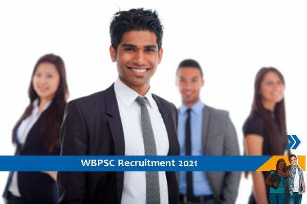 Recruitment to the post of Assistant Director in WBPSC