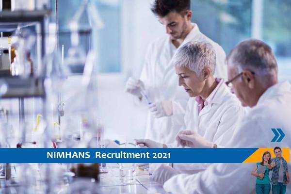 Recruitment of Project Scientist in NIMHANS