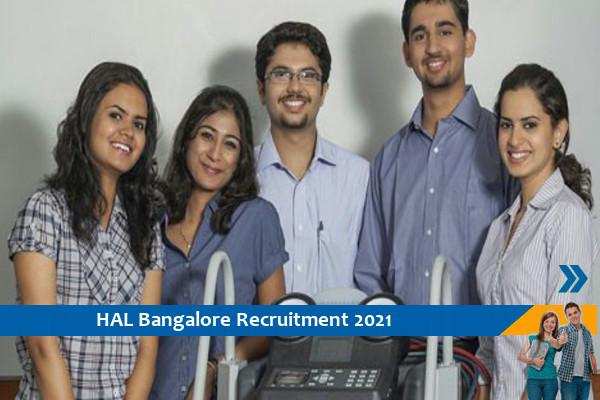HAL Bangalore Recruitment for the post of Trainee