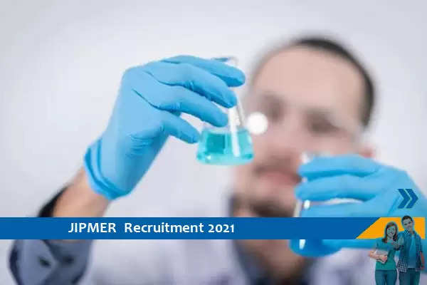 JIPMER Recruitment for the post of Project Technician