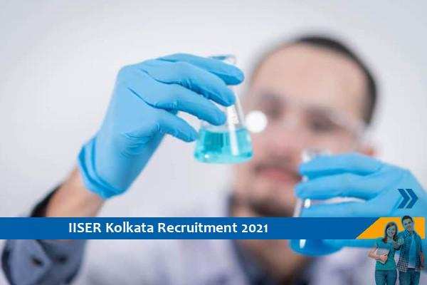IISER Kolkata Recruitment for Research Associate Posts
