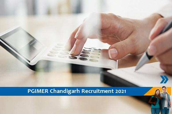 Recruitment to the post of Clerk cum Accountant in PGIMER Chandigarh