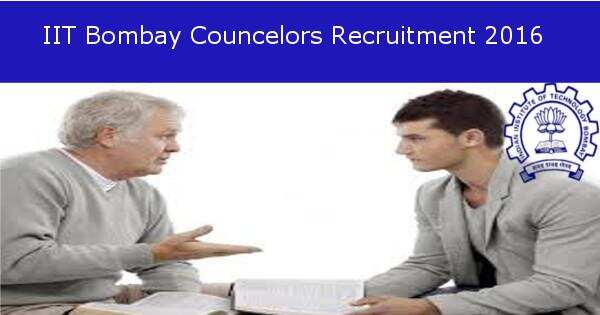 Job Alert – Counselor Vacancies in IIT Bombay 2016