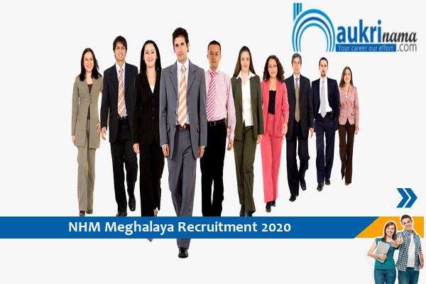 NHM Meghalaya  Recruitment for the post of   District Program Manager and Data Entry Operator  , Apply Now