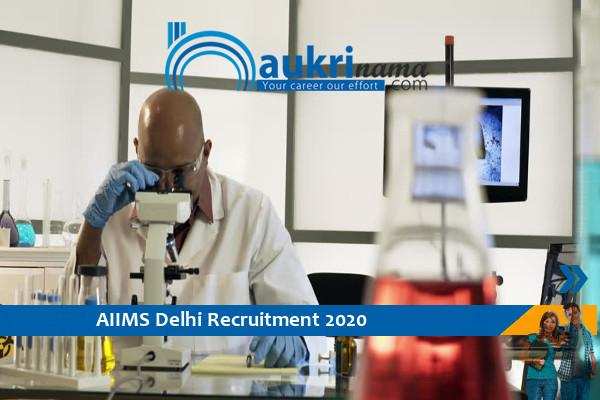 AIIMS Delhi  Recruitment for the post of       scientist        , Apply Now
