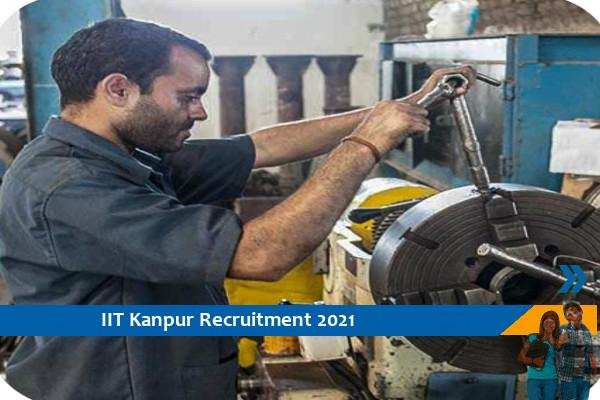 IIT Kanpur Recruitment for the post of Senior Project Mechanic