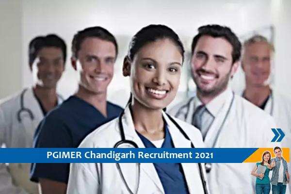 Recruitment to the post of Senior Resident in PGIMER Chandigarh