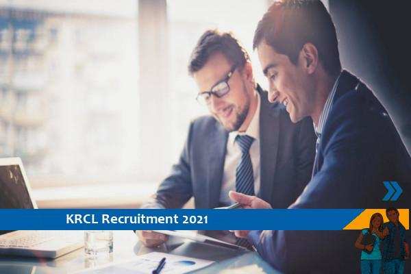 Recruitment to the post of Chief Office Superintendent in KRCL