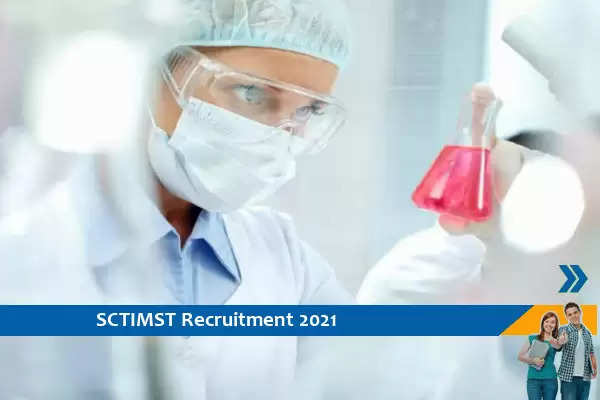 Recruitment for the post of Research Assistant in SCTIMST
