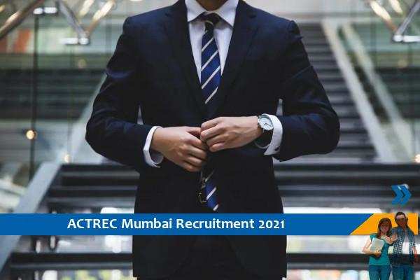 Recruitment for the post of Coordinator in ACTREC Mumbai