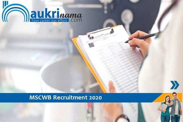 MSCWB  Recruitment for the  post of a   Food Safety Officer  , Apply Now
