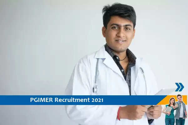 Recruitment for the post of Senior Resident in PGIMER Chandigarh