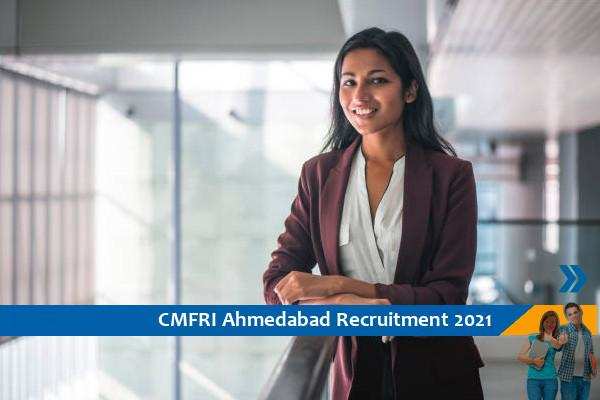 Young Professionals Posts in CMFRI Ahmedabad