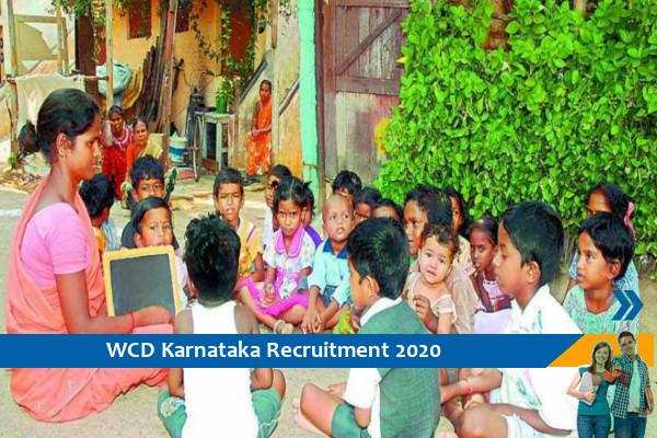 WCD Ramnagara Recruitment for Anganwadi Worker