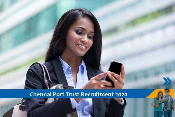 Recruitment of Senior Deputy Director in Chennai Port Trust
