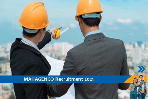 Recruitment to the post of Engineer in MAHAGENCO