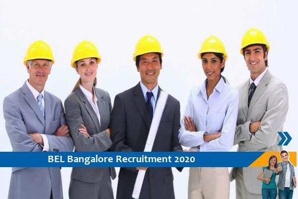 BEL Bangalore Recruitment for Project and Trainee Engineer Posts