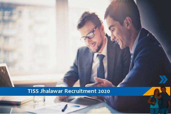 Recruitment of Consultant posts in TISS Jhalawar