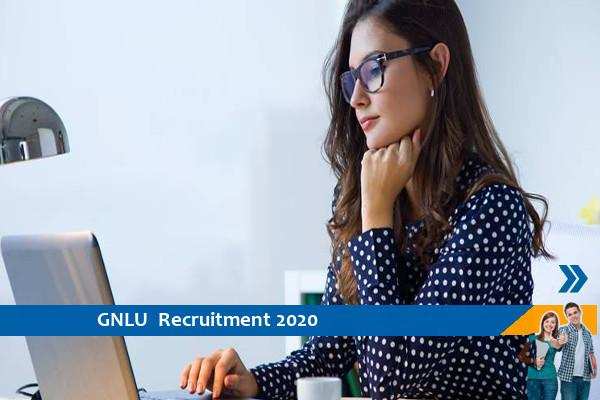 Recruitment for the post of Office Attendant in GNLU