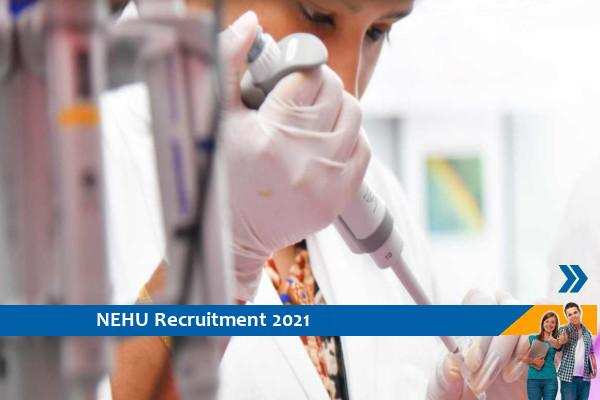 Recruitment for the post of Research Associate in NEHU