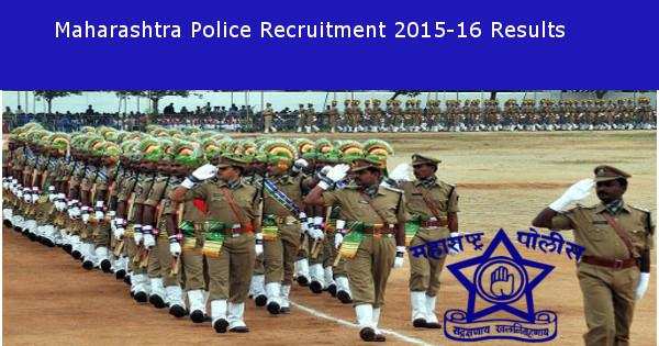 Maharashtra Police Constable Recruitment 2015-16-Results