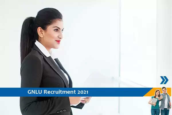 Recruitment to the post of Assistant Professor in GNLU