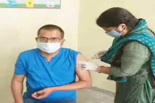 Block education officer appealed to teachers for vaccination