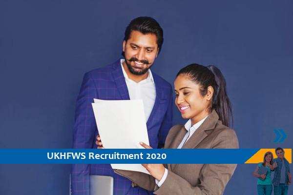 UKHFWS Recruitment for Consultant and Engineer Posts