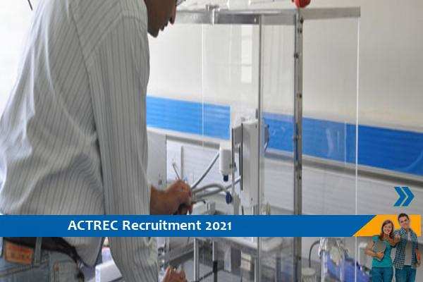 ACTREC Recruitment for Senior Project Assistant Posts