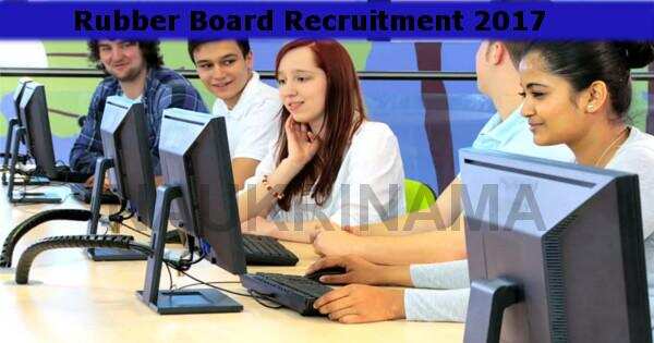 Analytical Trainee Job Opening in Rubber Board Kerala