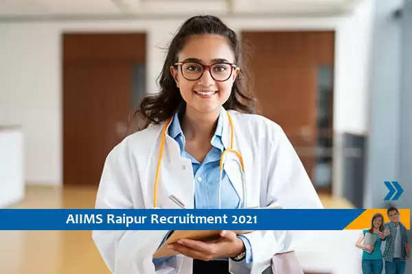 AIIMS Raipur Recruitment for the post of Research Nurse