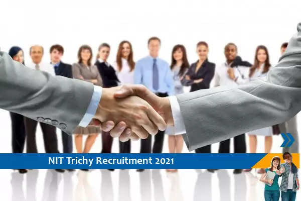 Recruitment for the post of Project Associate in NIT Trichy