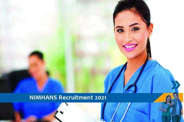 Recruitment to the post of Senior Resident in NIMHANS