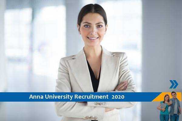 Recruitment for the post of Business Liaison Executive at Anna University