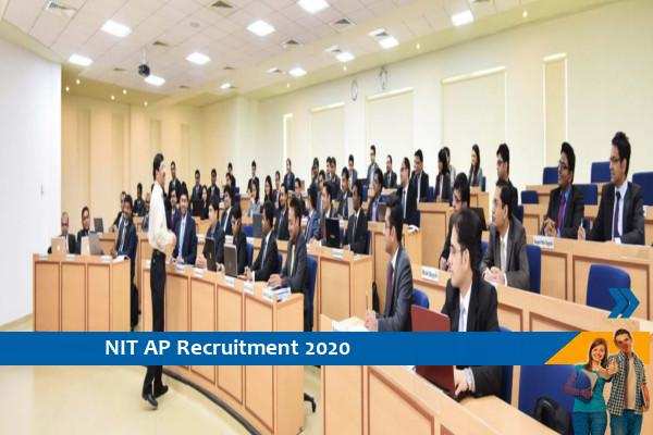 Recruitment for the post of Guest Faculty in NIT Arunachal Pradesh