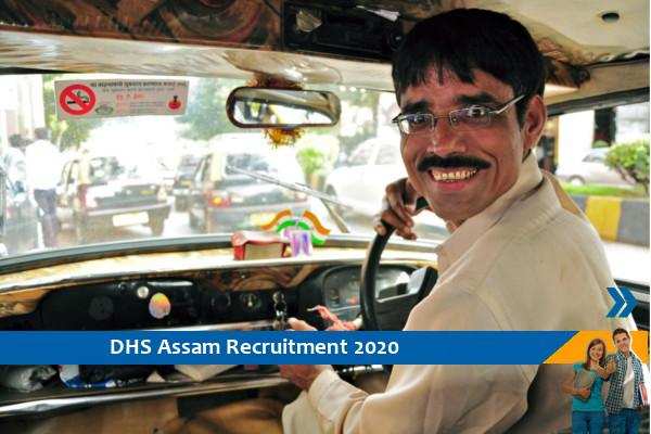 Recruitment to the post of Driver in DHS Assam