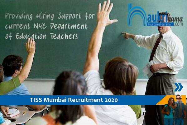 TISS Mumbai  Recruitment for the post of Assistant Professor  , Apply Now
