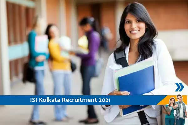 ISI Kolkata Recruitment for the post of Project Linked Person
