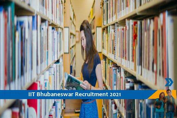 IIT Bhubaneswar Recruitment for the post of Library Professional Trainee