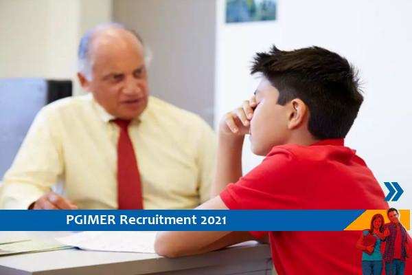 Recruitment to the post of Consultant in PGIMER Chandigarh