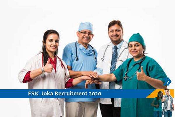 Recruitment for Senior Resident Post in ESIC Maniktala