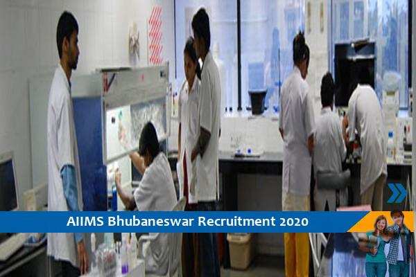 Recruitment of Project Technician in AIIMS Bhubaneswar