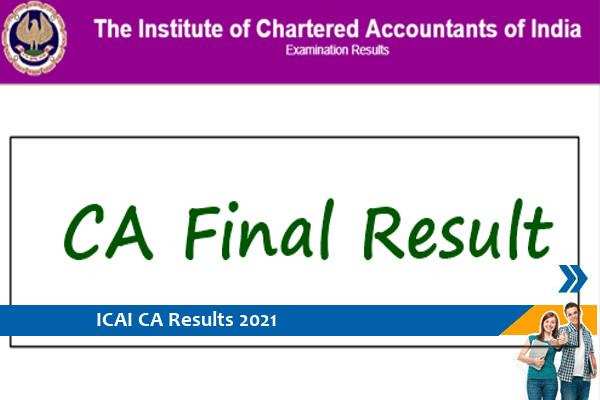 ICAI Results 2021 – CA November Exam 2021 Results Released, Click here for Results