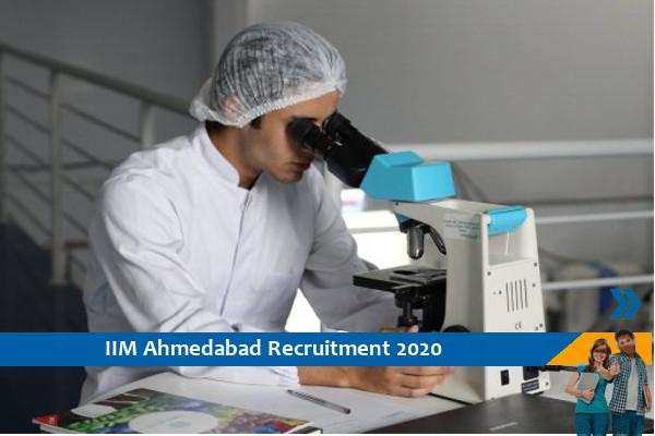 IIM Ahmedabad Recruitment for the post of Research Associate