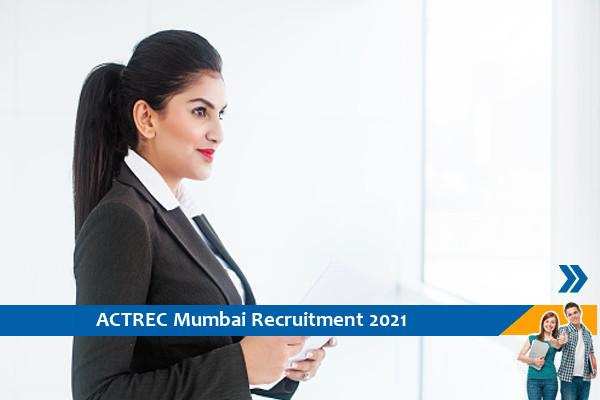 ACTREC Mumbai Recruitment for the post of Counselor