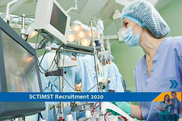 Recruitment for the post of perfusionist in SCTIMST