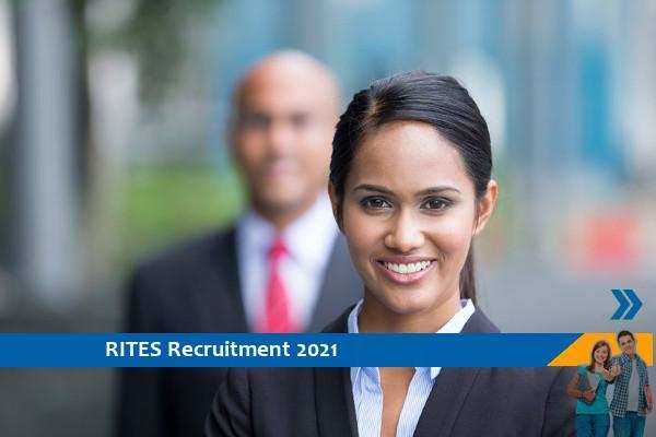 RITES Gurgaon Recruitment for the post of Assistant Manager