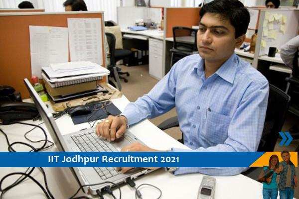 IIT Jodhpur Recruitment for the post of Assistant Executive Project Engineer